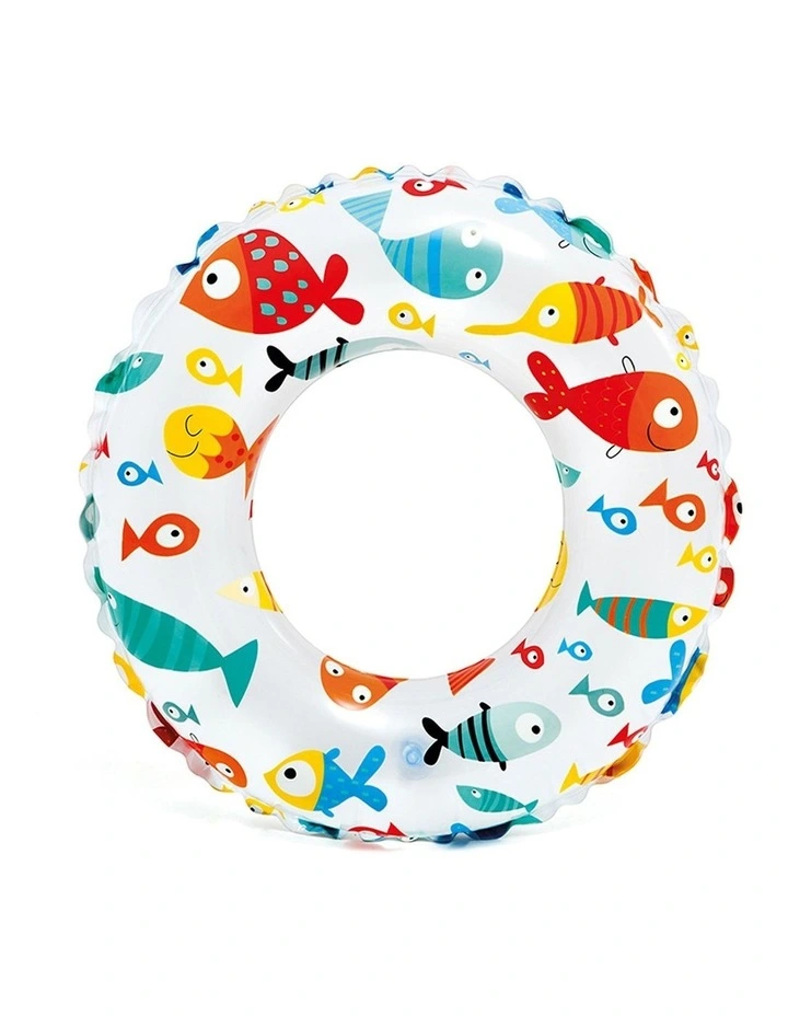 1 Piece Lively Print Design Swim Pool Floats 61 cm (3 Year) in Assorted