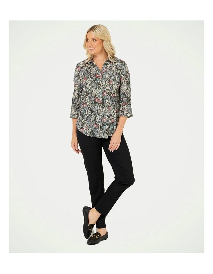 Roy Crush Button Through Shirt in Assorted