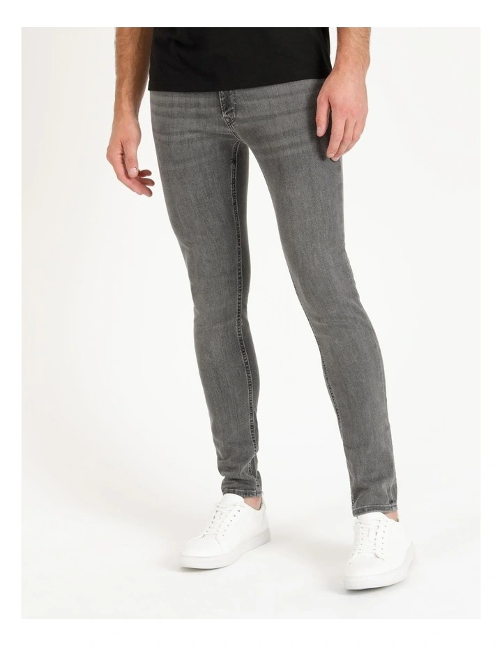 Liam Original Stretch Skinny Jeans in Grey