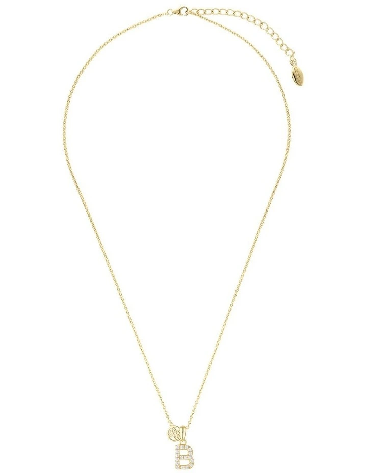 Georgini Luxury Letters 'B' Initial Pendant in Gold