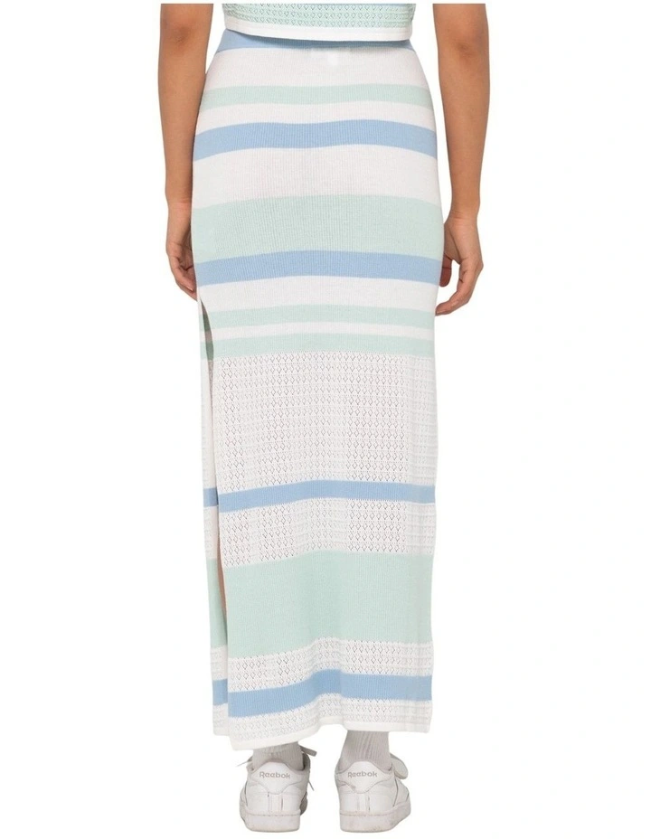 Sandbar Maxi Skirt in Blue