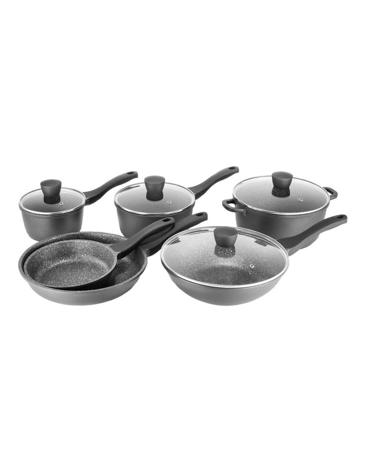 Classic Non-Stick 6 Piece Cookset in Black