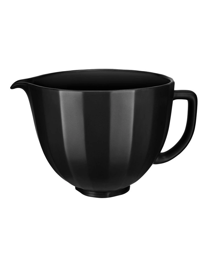 Tilt Head Stand Mixer Shell Ceramic Bowl 4.7L in Black 5KSM2CB5PBS