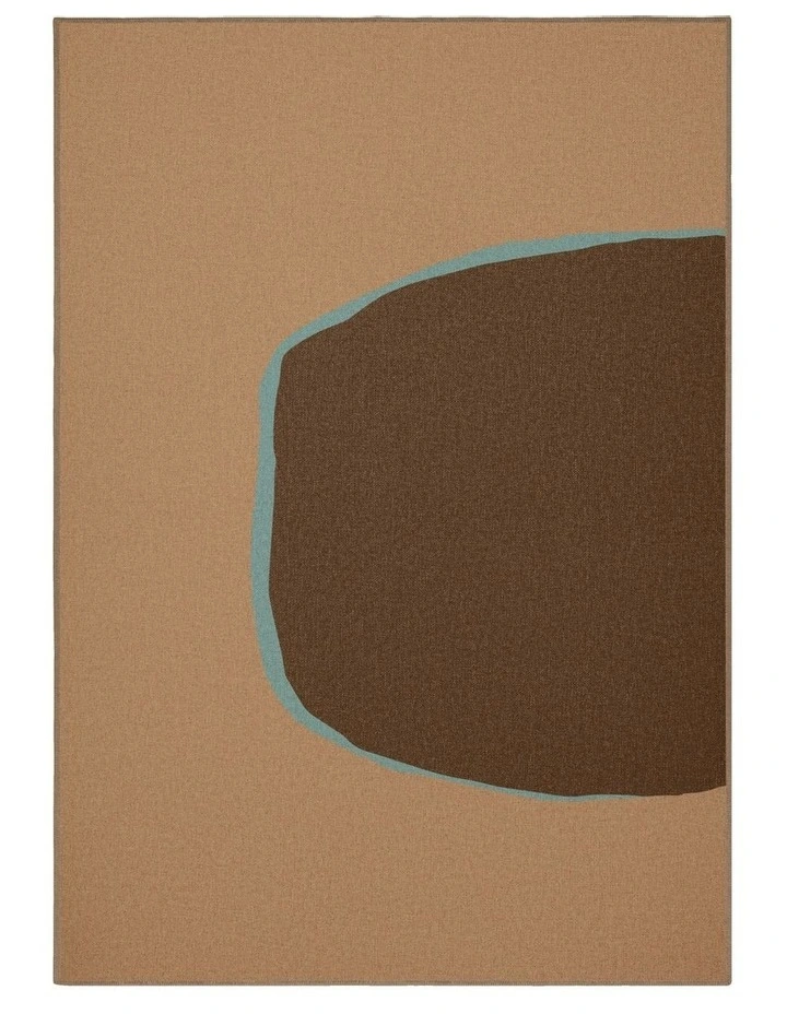 New Jute Area Rug in Sugar Brown