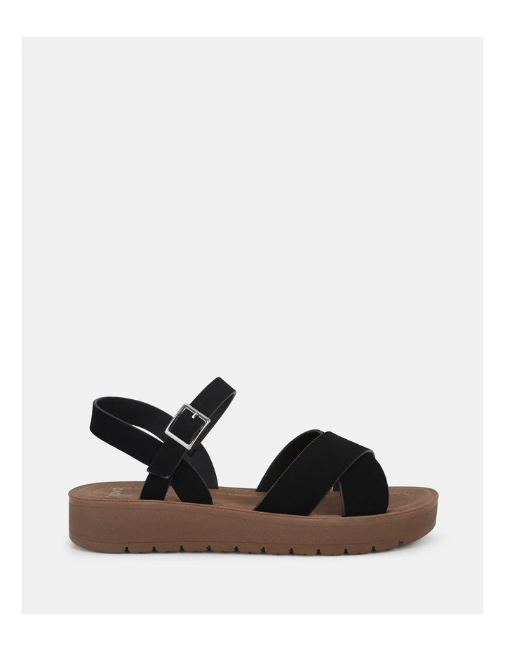 Trapani Sandals in Black