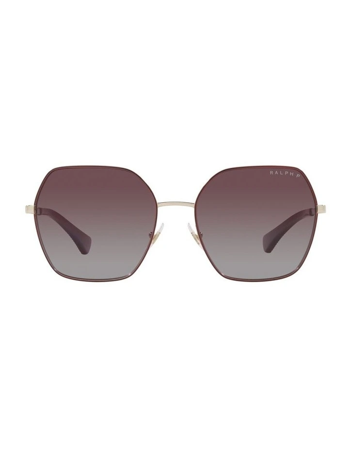 0RA4138 Polarised Sunglasses in Bordeaux