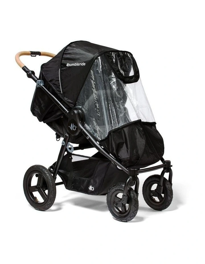 Rain Wind Shield Protector For Era Stroller in Black