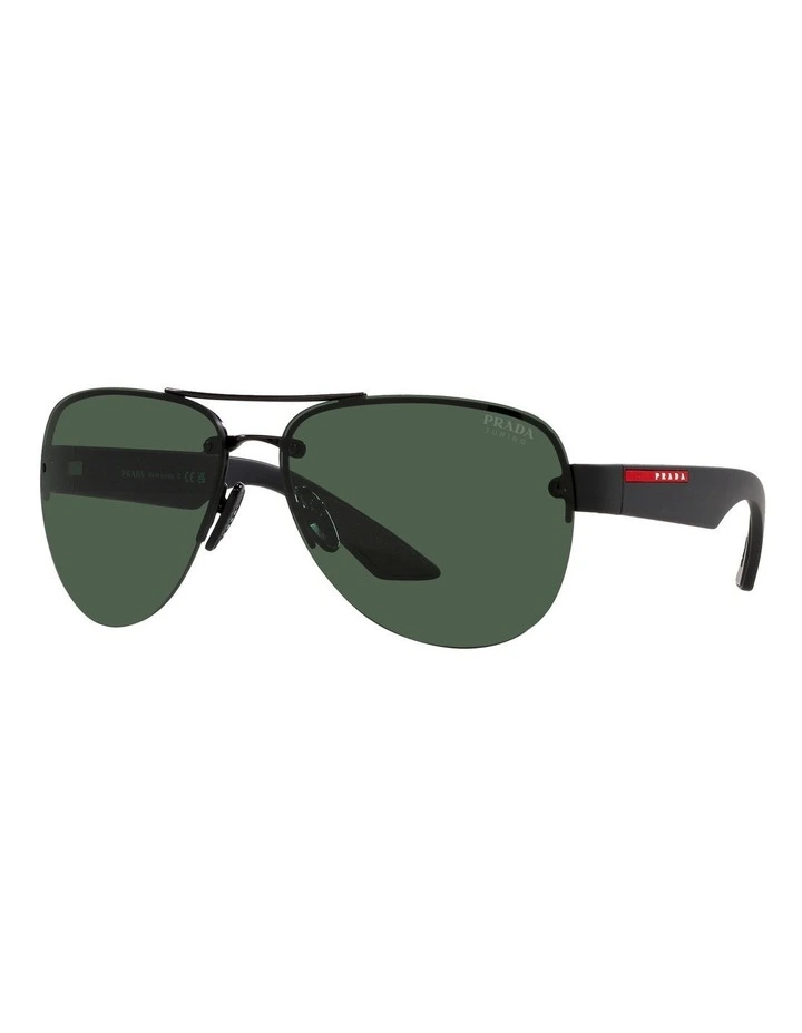 PS 55YS Sunglasses in Black