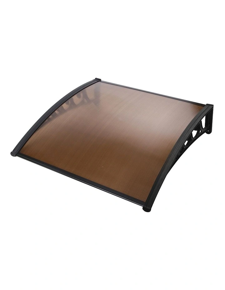 Instahut Window Door Awning Outdoor Door Canopy 1mx1.2m BR