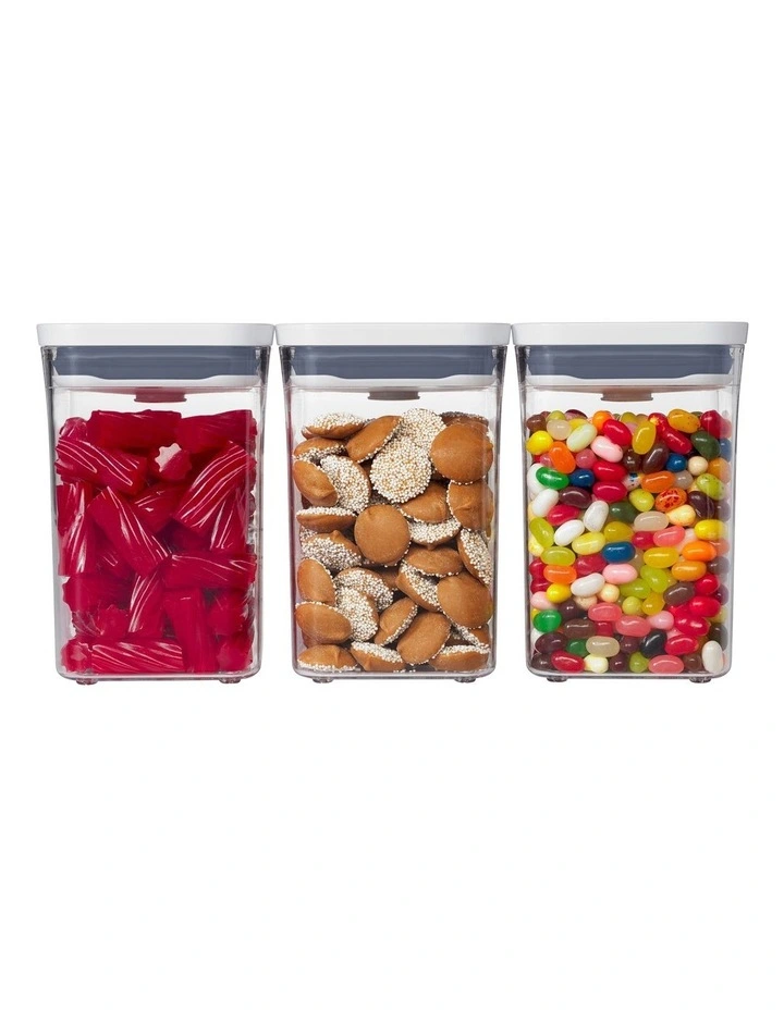 Pop 2.0 Value Set 3 Piece in Clear/White