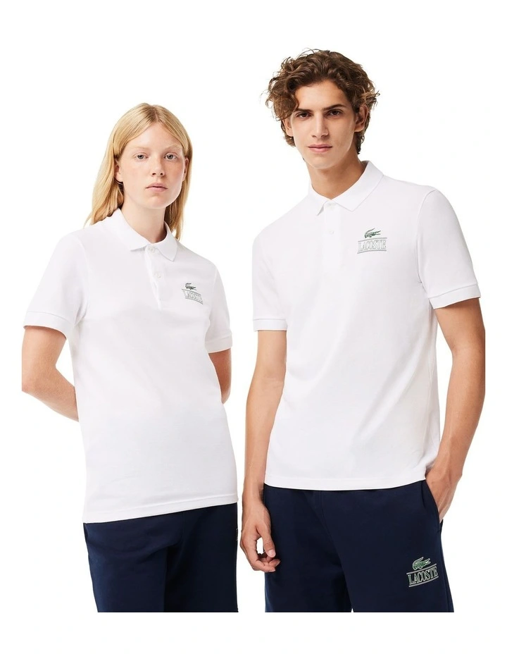 Core Graphics Polo Shirt in White