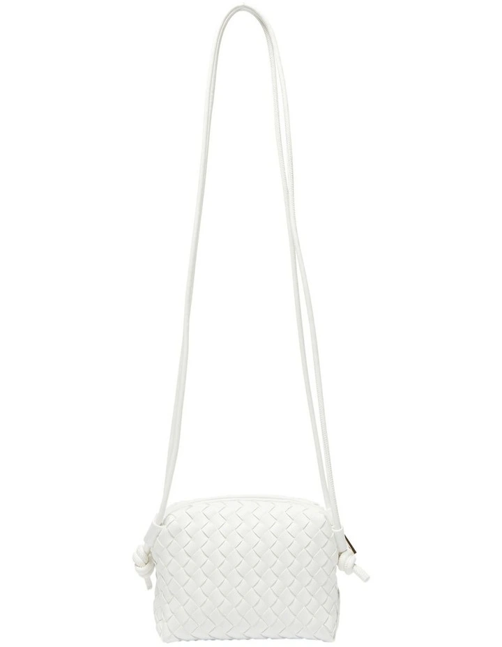 Sass Bag in White Weave