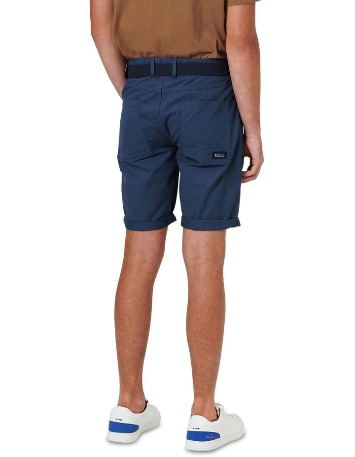 5 Pocket Walk Short in Denim