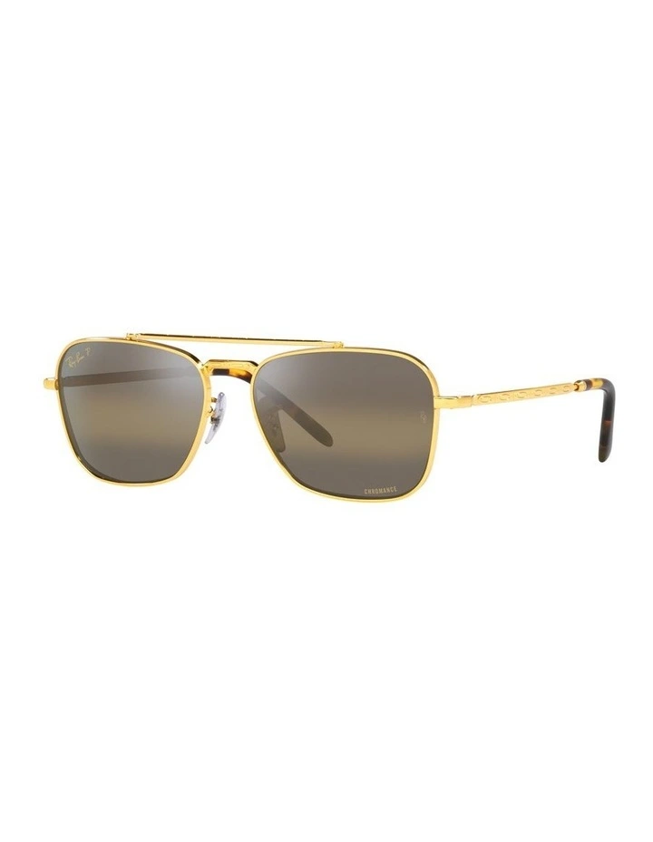 New Caravan Gold Polarised Sunglasses