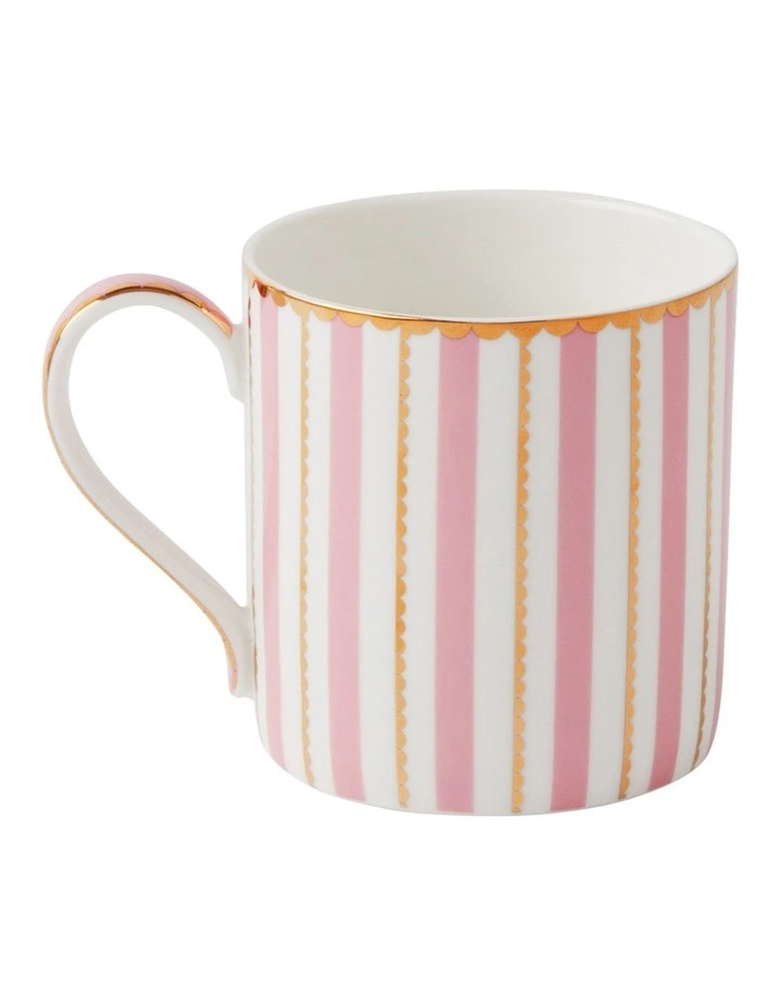 Gift Boxed Teas & C's Regency Straight Mug 380ml in Pink