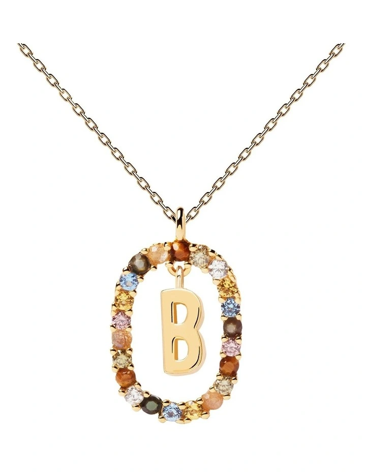 Letter B Multi Necklace