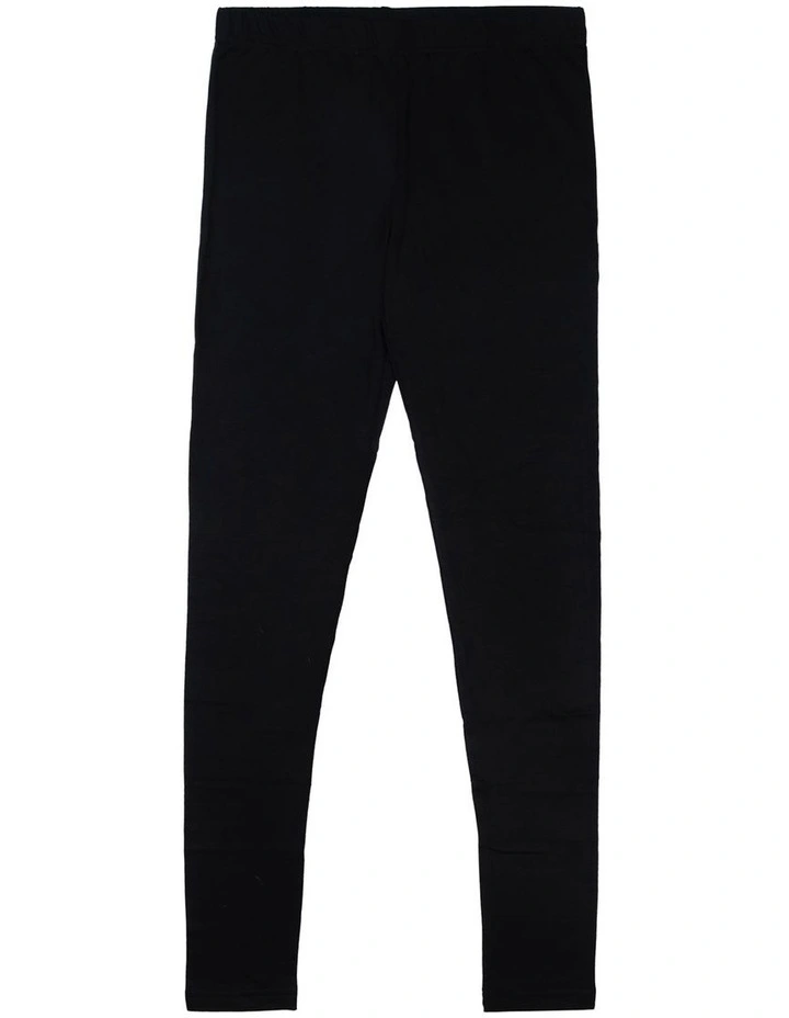 Heat Bods Heat Retention Thermal Long John in Black