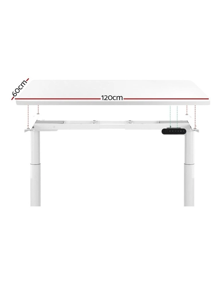 Standing Desk in White