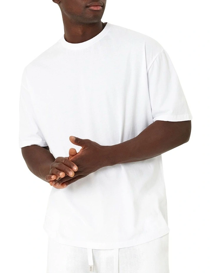 The Light Weight Del Sur Tee in White