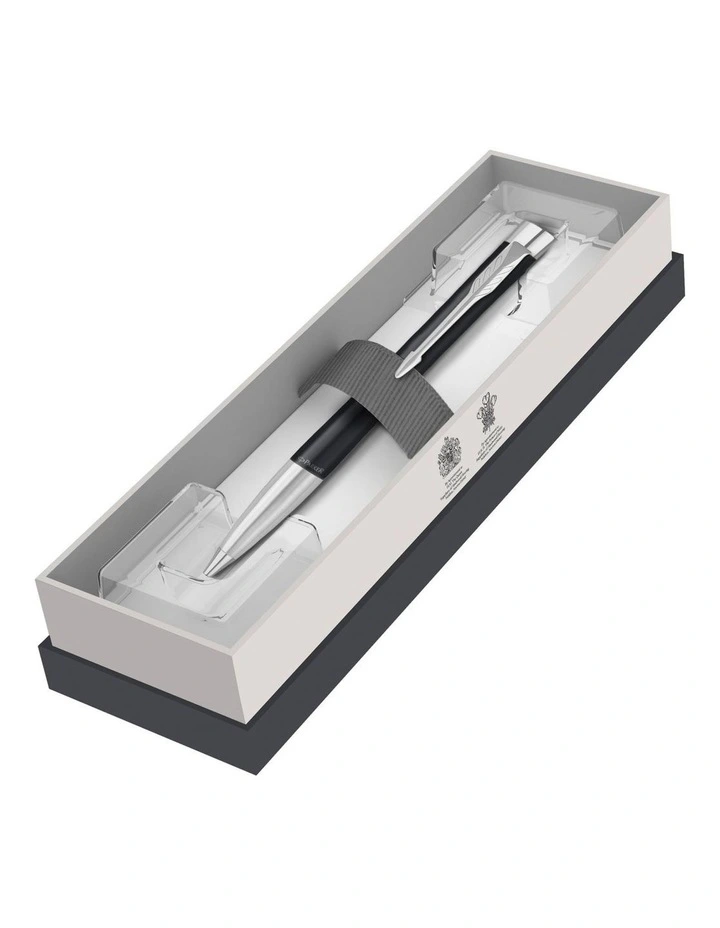 Urban Muted Twist Ballpoint Pen Black Chrome Trim