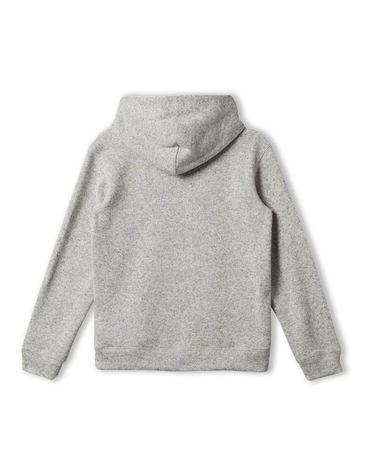 Keller Land & Sea Pullover Hoodie in Light Grey Heather