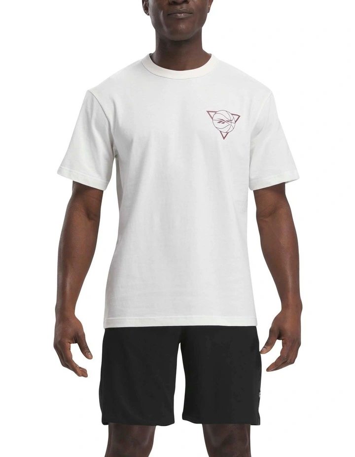 Bb Seasonal Graphic Tee in Chalk