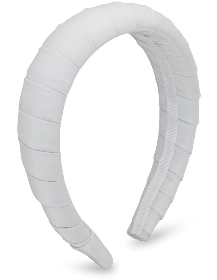 Betty Headband in White