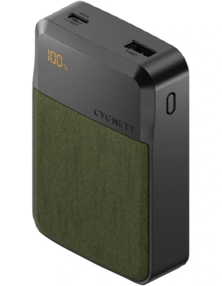 ChargeUp Reserve Gen3 10K Powerbank in Green
