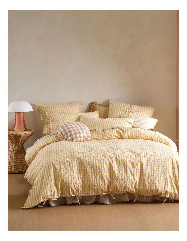Ferrara Quilt Cover Set In Sun