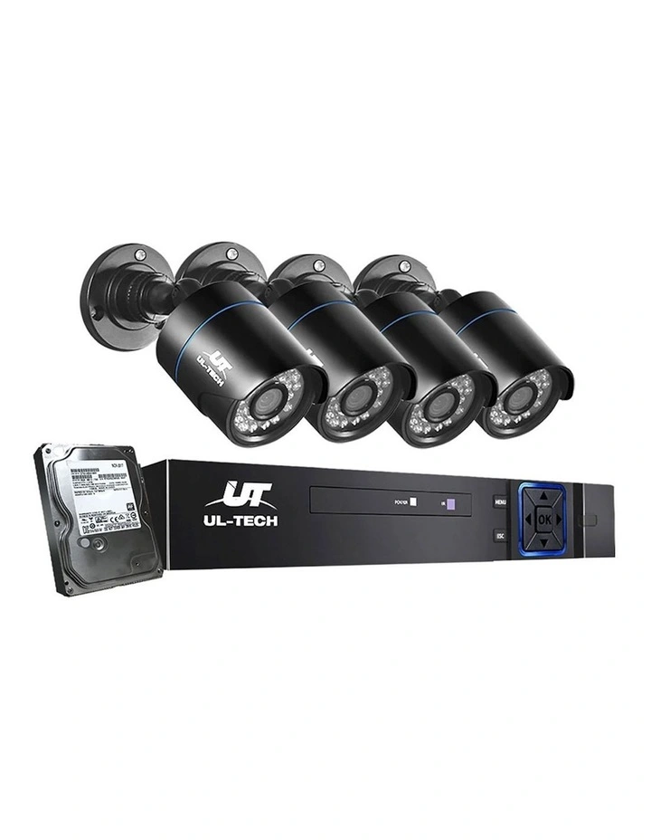 CCTV Camera Security System 1TB Hard Drive
