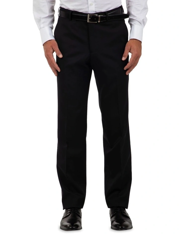 Modern Fit Interceptor Black Suit Trouser FMG100