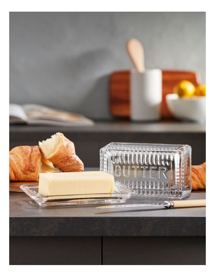 Glass Butter Dish