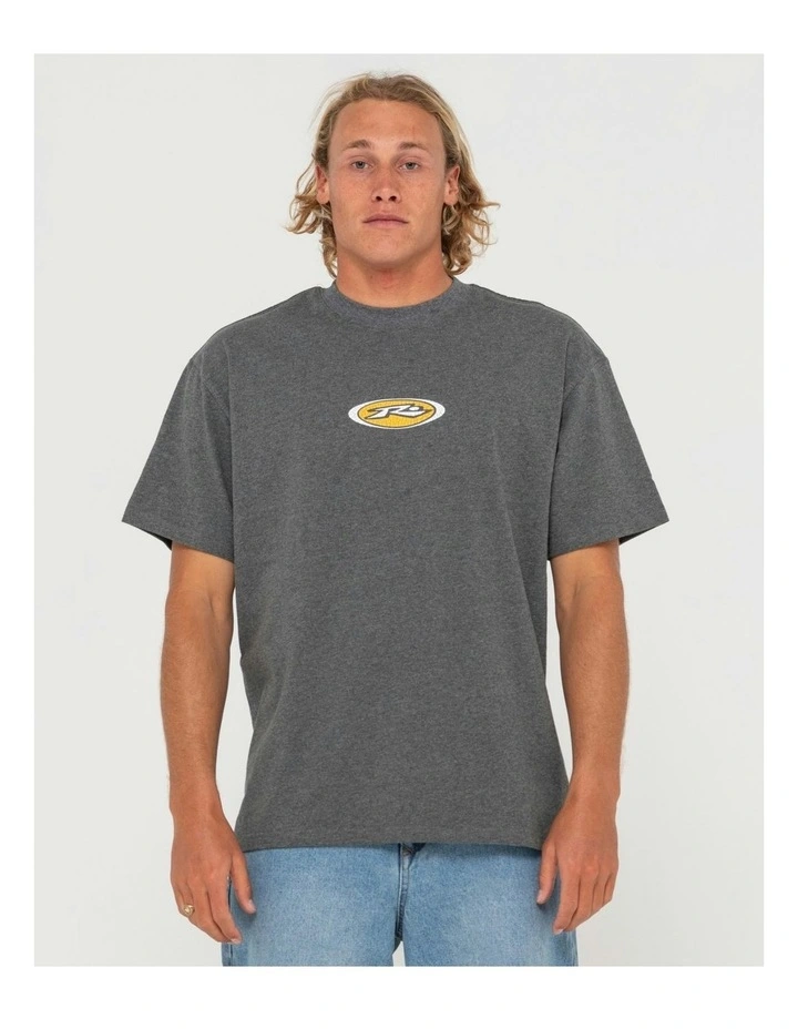 Irie Eye Short Sleeve Tee in Grey