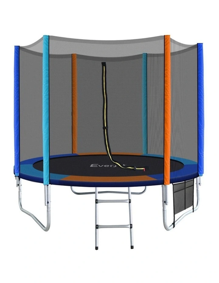 Safety Net Pad Ladder Gift Round Trampolines Cover 8Ft