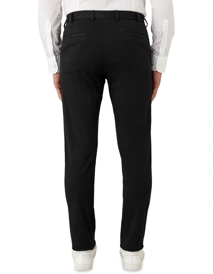 Gerrard Tailored Fit Trouser in Black