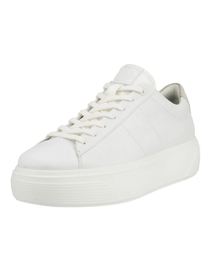 Street Platform Sneaker in White