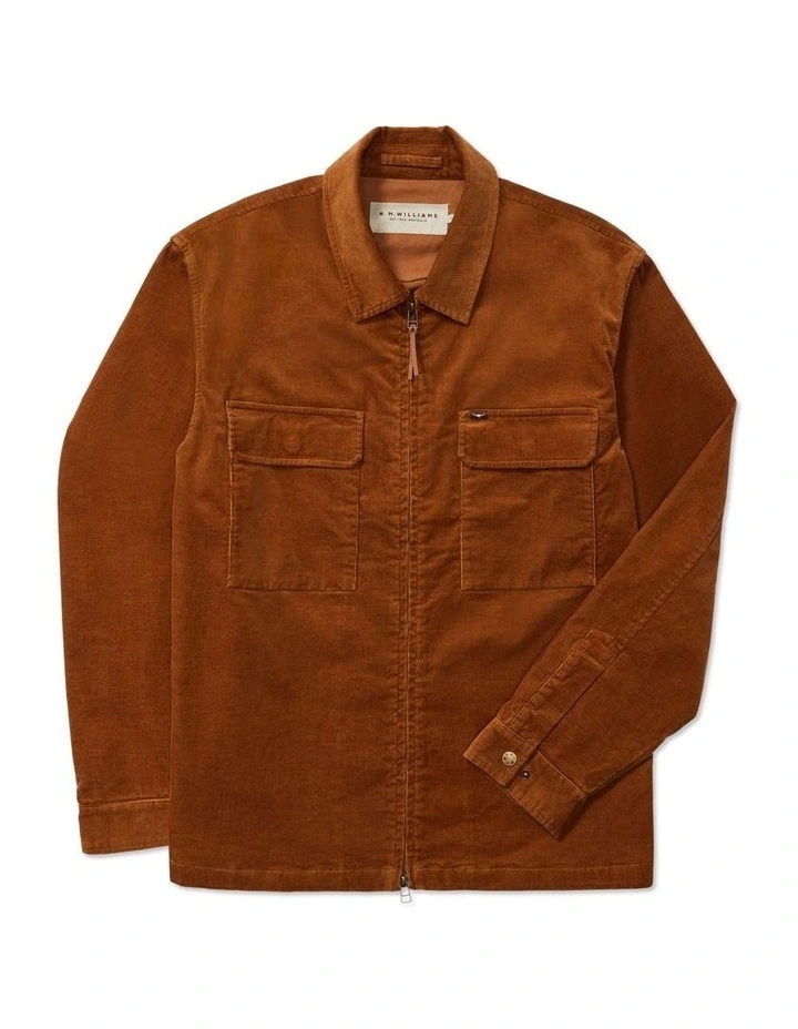 Draughtsman Overshirt in Tobacco