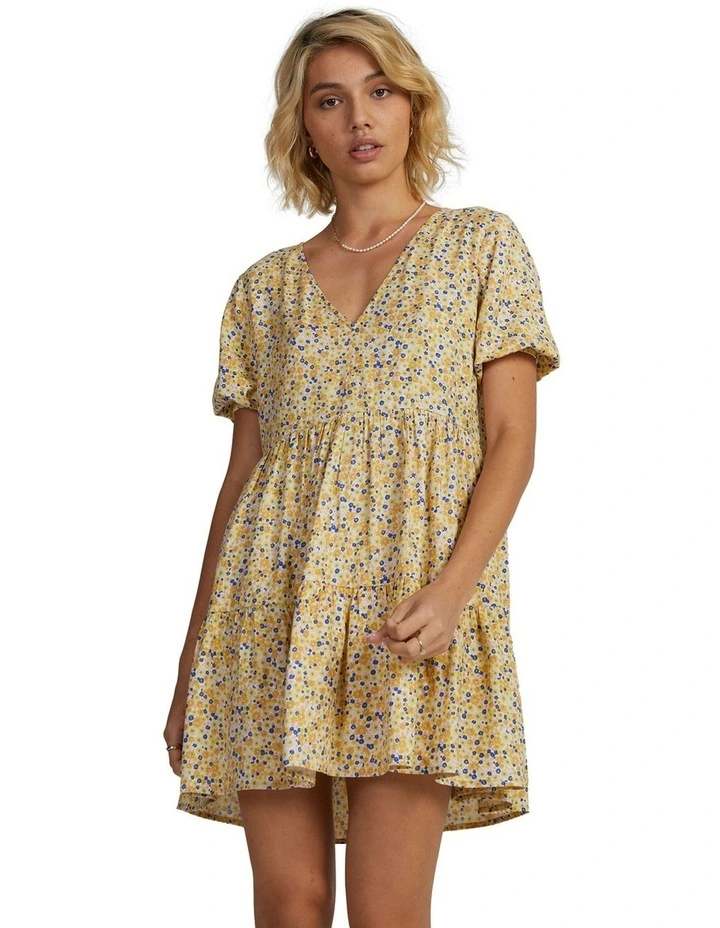 Ground Cover Vienna Dress in Peach