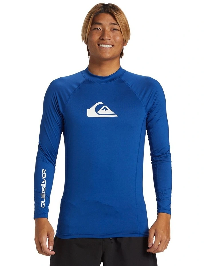 Everyday Long Sleeve UPF 50 Surf T-Shirt in Monaco Blue