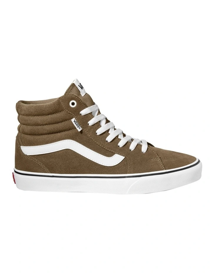 Filmore Hi Suede Sneaker in Dusty Olive