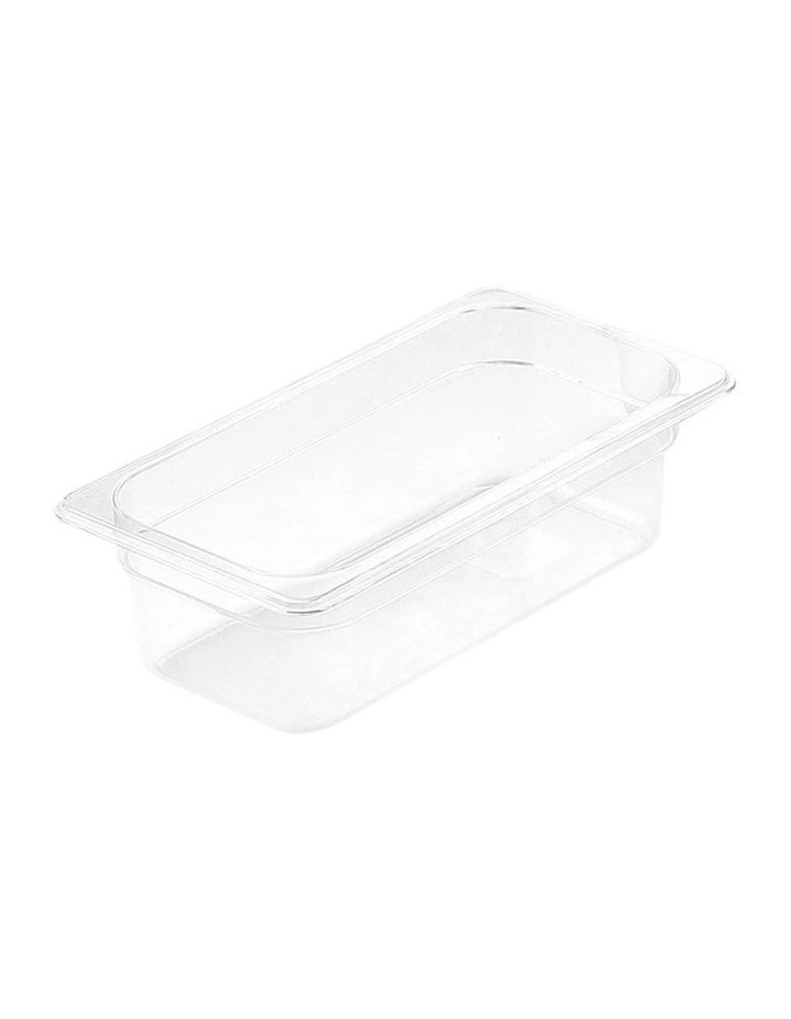 Gastronorm Pan 1/3 Food Tray 100mm in Clear