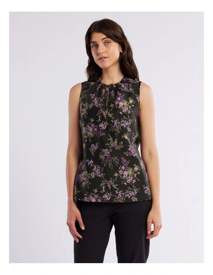 Sweet Bunch Top in Black