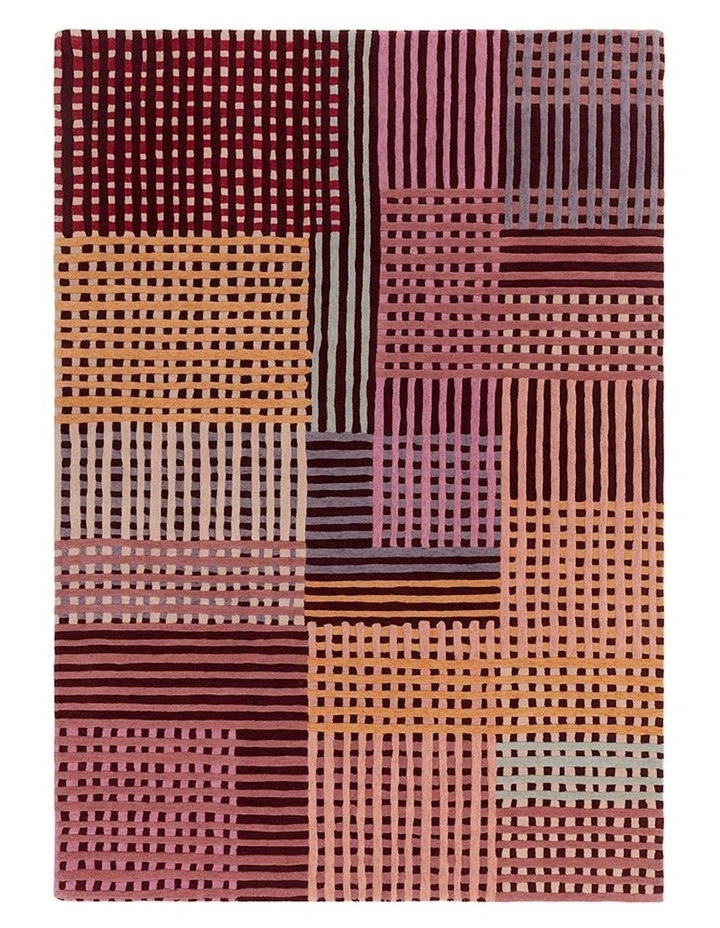 Asiatic Aspect Rug in Red