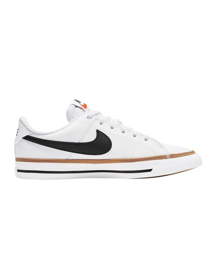 Court Legacy Grade School White Sneakers