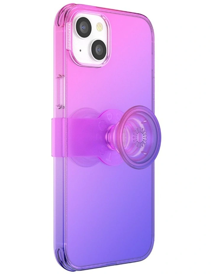 PopCase iPhone 14 Plus Phone Case Grip in Berry Blur