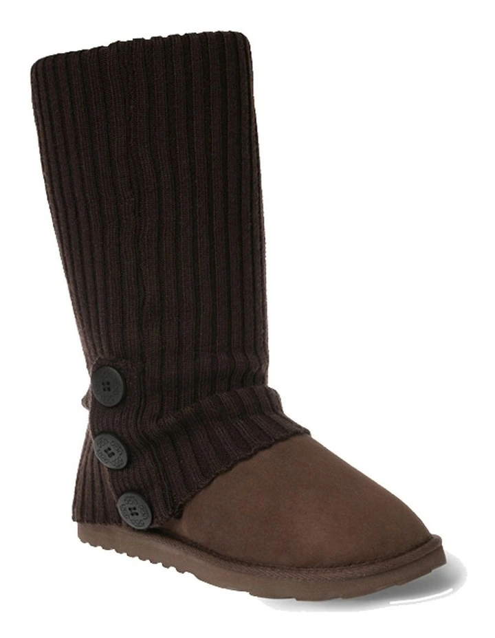 Ugg Cardy Socks in Chocolate