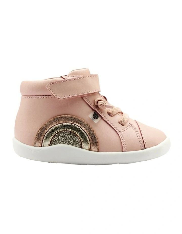 Glow Ground Boots in Pink