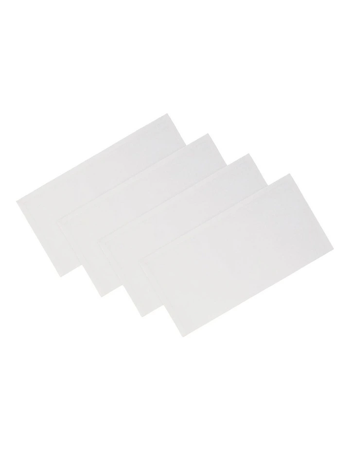 Cotton Classics Cotton Napkin Set Of 4 45x45cm Snow