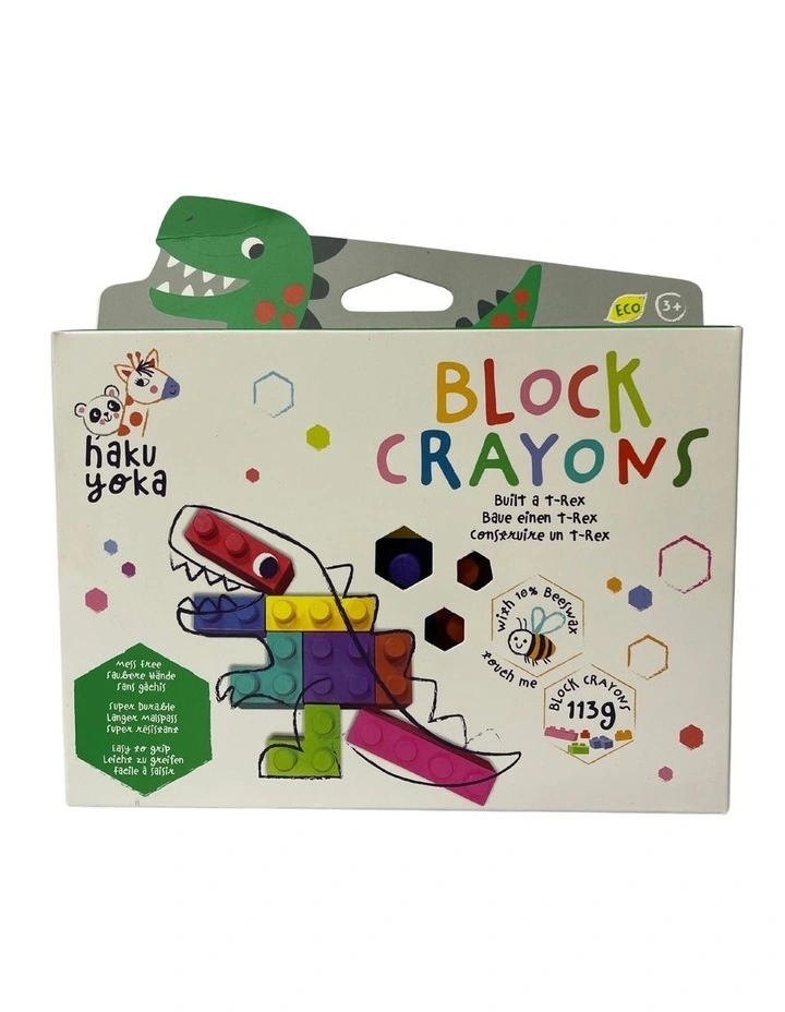T-Rex Block Crayons