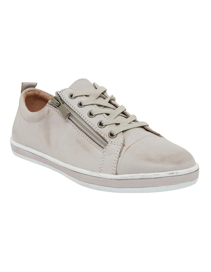 Whisper Light Grey Glove Sneakers